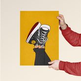 Retro Sneaker Vibes Poster